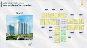 Mặt bằng Sunshine Sky City – Quy hoạch thông minh, không gian sống đẳng cấp 23 Mặt bằng thiết kế Sunshine sky city