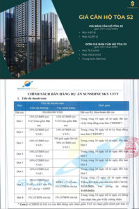 Chính sách bán hàng Sunshine Sky City - Cơ hội vàng sở hữu bất động sản 15 Chính sách bán hàng Sunshine Sky city