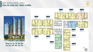 Mặt bằng điển hình Sunshine Sky city